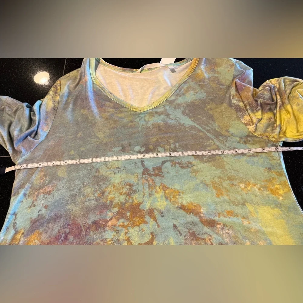 soft surroundings Tunic Pia Heavenly Soft Purple SZ. LG. NWT - Picture 9 of 16